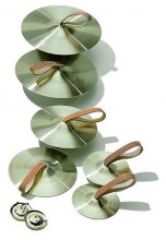 جفت سنج با بند سونور Sonor 8" Cymbal pair with leather strap V3902