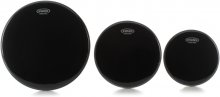 پک پوست تام درام ایونس Evans 10",12",14" Black Chrome Fusion Tom DrumHead Pack