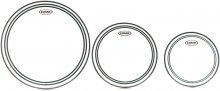 پک پوست تام درام ایونس Evans 10",12",14" EC2 Clear Fusion Tom DrumHead Pack