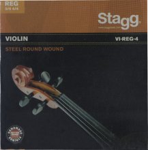 سیم ویولن ۴/۴ و ۳/۴ استگ Stagg 3/4 & 4/4 Violin Strings VI REG4