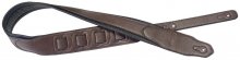 بند گیتار چرمی استگ  Stagg Guitar Strap SPFL40DBRW