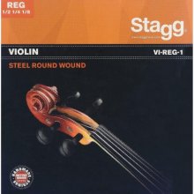 سیم ویولن ۱/۸ و ۱/۴ و ۱/۲ استگ Stagg 1/8 & 1/4 & 1/2 Violin Strings VI REG1
