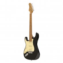 گیتار الکتریک چپ دست استگ Stagg SES55-BLK-LH Electric Guitar