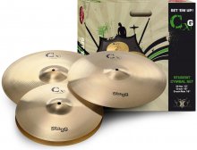 پکیج سنج استگ  Stagg CXG 13" 16" 18" Cymbal Set