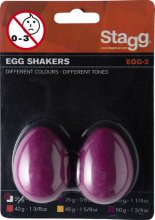 شیکر تخم مرغی استگ Stagg plastic Egg Shakers EGG-2 MG