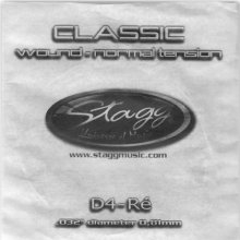 سیم گیتار کلاسیک استگ Stagg Classic Guitar Strings CLN-D4W