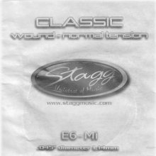 سیم گیتار کلاسیک استگ Stagg Classic Guitar Strings CLN-E6W