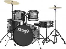 درامز آکوستیک Stagg Drums TIM120B BK