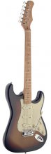 گیتار الکتریک استگ Stagg Electric Guitar SES50M-SB