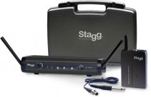 سیستم وایرلس گیتار و باس استگ Stagg UHF wireless Bass & guitar SUW30GBS