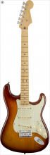 گیتار الکتریک فندر American Deluxe Stratocaster Ash, Tobacco Sunbrust